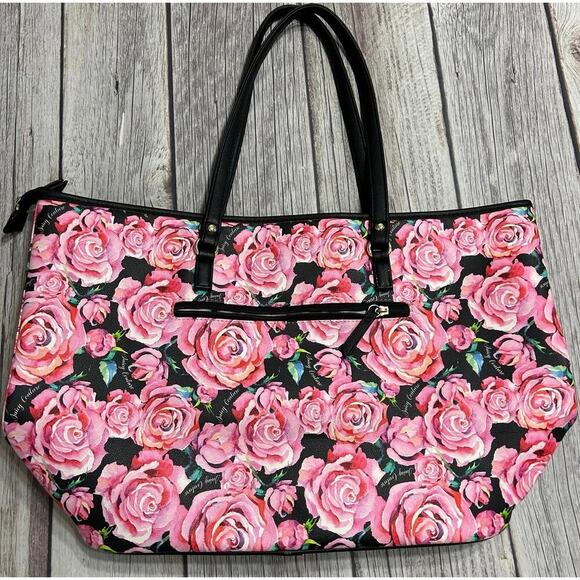 Juicy Couture Pink Floral Tote Bag - Picture 2 of 9